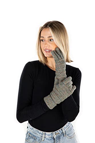 Confetti Knit Fleece Lined Gloves by Funky Junque