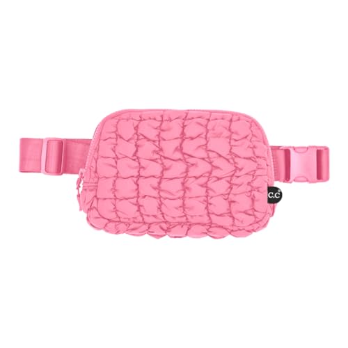 Quilted Puffer Belt Bag by Funky Junque