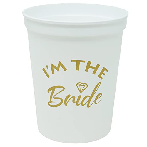 Bridal I'm The 16 Oz Party Cups by Funky Junque