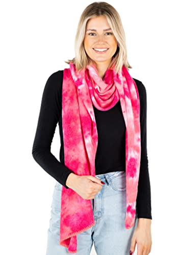 Tie Dye Winter Scarf by Funky Junque