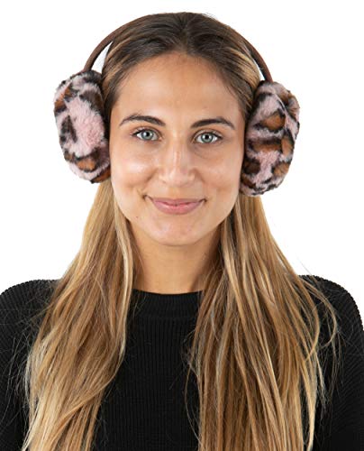 Leopard Print Earmuffs by Funky Junque