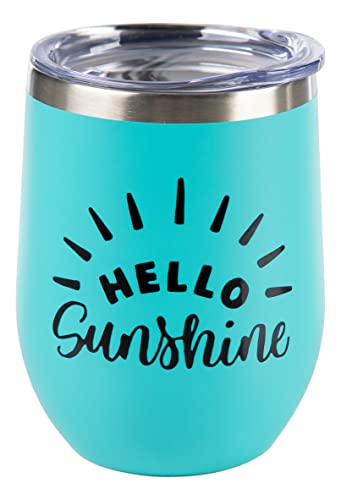 Weekend Steel Wine Tumblers by Funky Junque