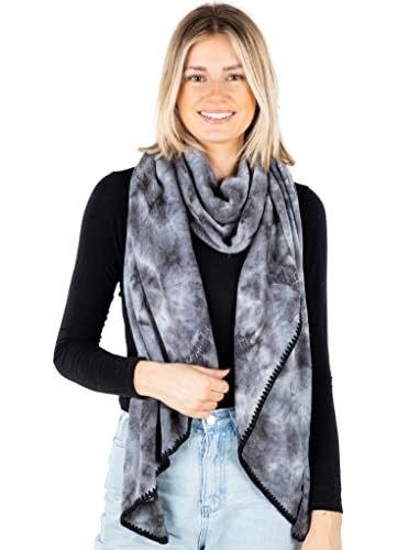 Tie Dye Winter Scarf by Funky Junque