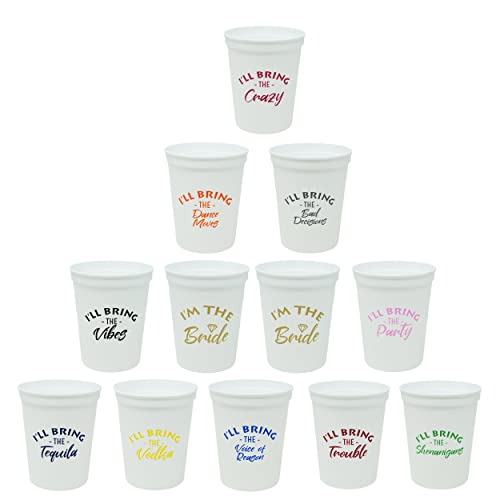Bridal I'm The 16 Oz Party Cups by Funky Junque