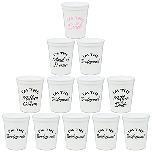 Bridal I'm The 16 Oz Party Cups by Funky Junque