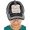It's Five O'clock Somewhere Distressed Patch Hat by Funky Junque