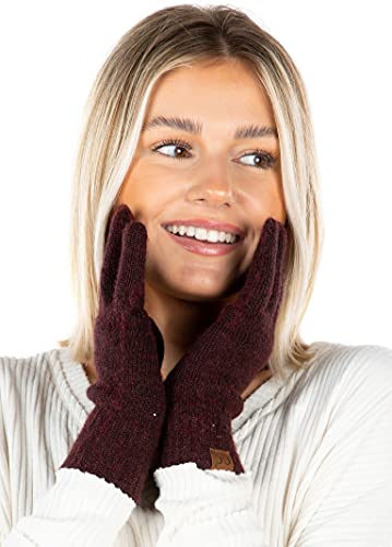 Recycled Yarn Smart Tip Gloves by Funky Junque