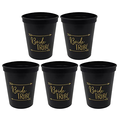 Bachelorette Bride & Bride Tribe 16 Oz Party Cups by Funky Junque