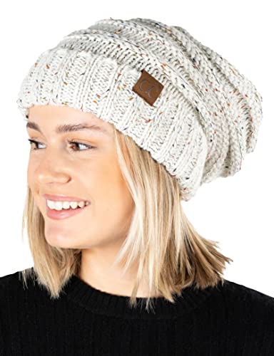 Confetti Oversized Slouchy Beanie by Funky Junque