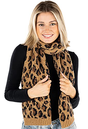 Leopard Print Scarf by Funky Junque