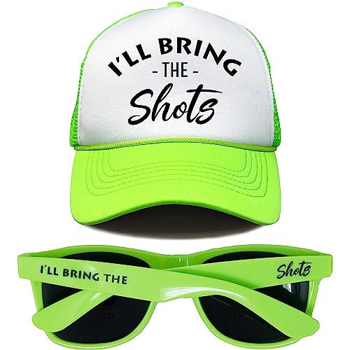 Foam Trucker & Sunglasses Bundle - I'll Bring The Party Pack by Funky Junque