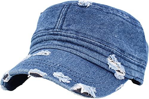 Distressed Cadet Hat by Funky Junque