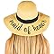 Maid of Honor Embroidered Sun Hat by Funky Junque