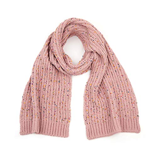 Chenille Confetti Winter Scarf by Funky Junque