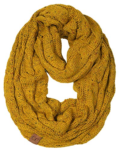 Confetti Knit Infinity Scarf by Funky Junque