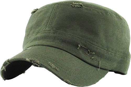 Distressed Cadet Hat by Funky Junque