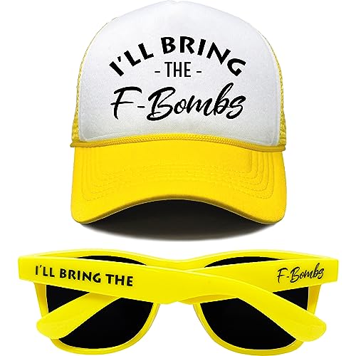 Foam Trucker & Sunglasses Bundle - I'll Bring The Shenanigans Pack by Funky Junque