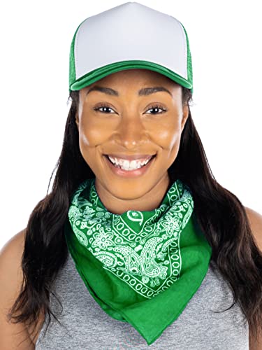 Bandana & Trucker Hat Bundle by Funky Junque