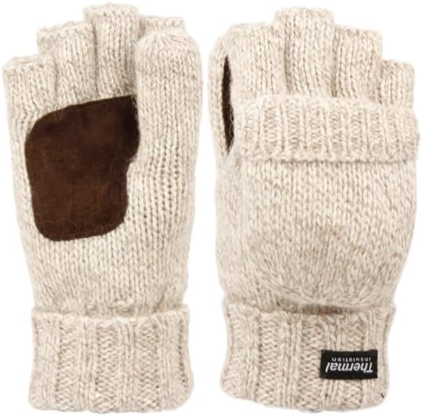Convertible Wool Glove Mittens by Funky Junque