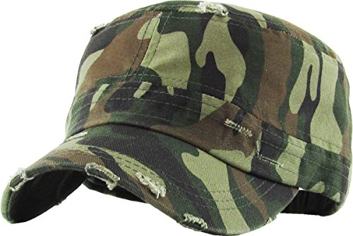 Distressed Cadet Hat by Funky Junque