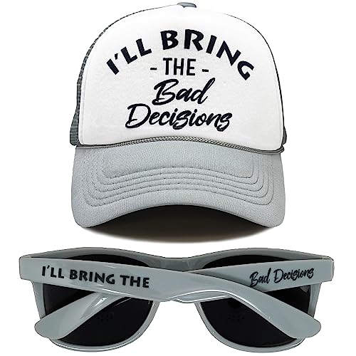 Foam Trucker & Sunglasses Bundle - I'll Bring The Shenanigans Pack by Funky Junque