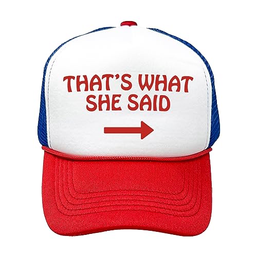 That's What She Said Foam Trucker Hat by Funky Junque