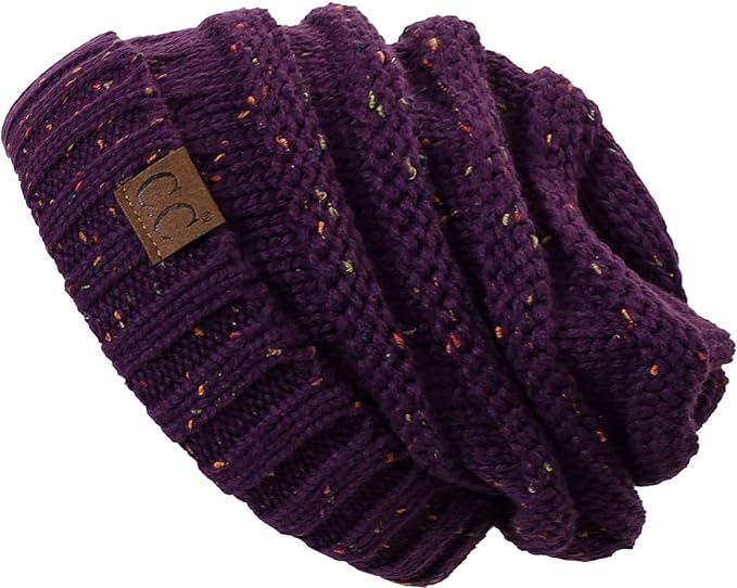 Confetti Oversized Slouchy Beanie by Funky Junque