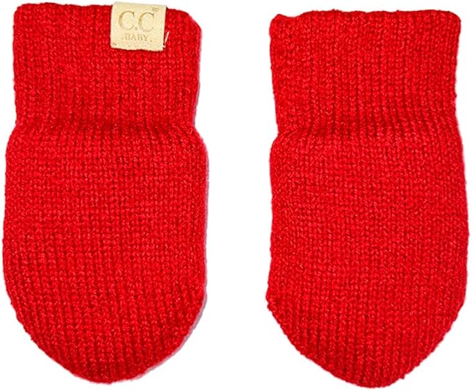 Fleece Lined Baby Mittens by Funky Junque