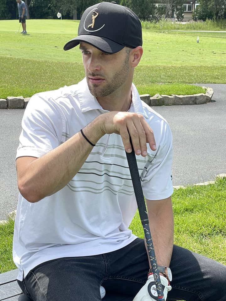 Six Panel Performance Golf Hats by Funky Junque