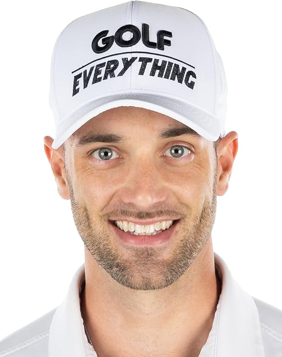 Six Panel Performance Golf Hats by Funky Junque