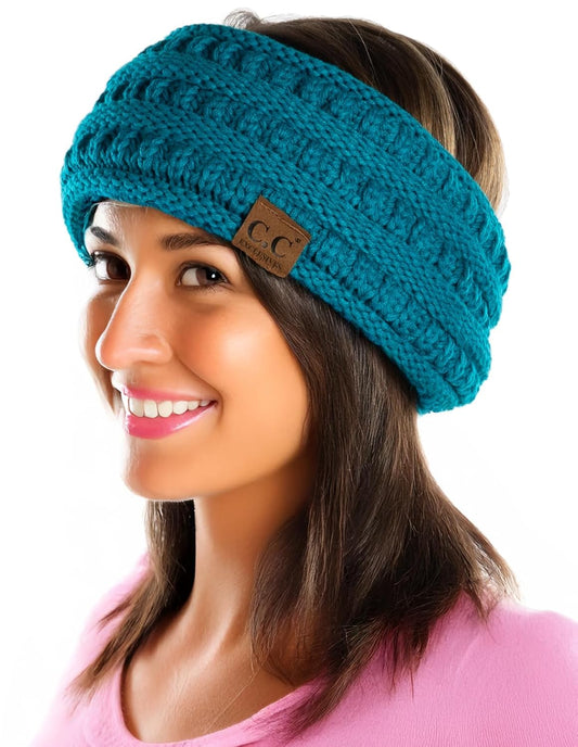 Fleece Lined Ponytail Headwrap