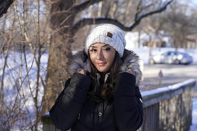 Confetti Oversized Slouchy Beanie by Funky Junque