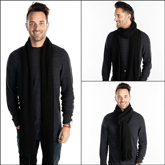 Waffle Knit Scarf by Funky Junque