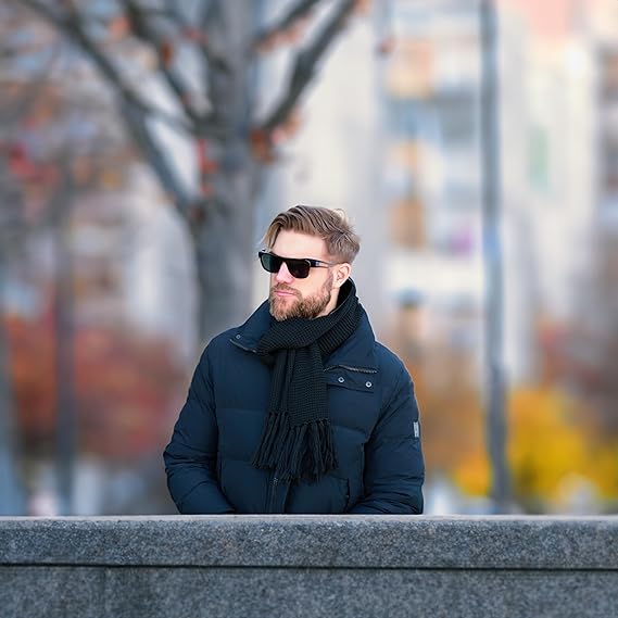 Waffle Knit Scarf by Funky Junque