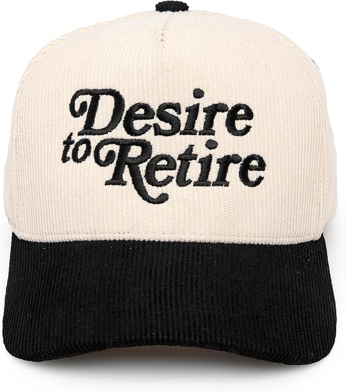Two Tone Vintage Corduroy Trucker Hats - Sayings