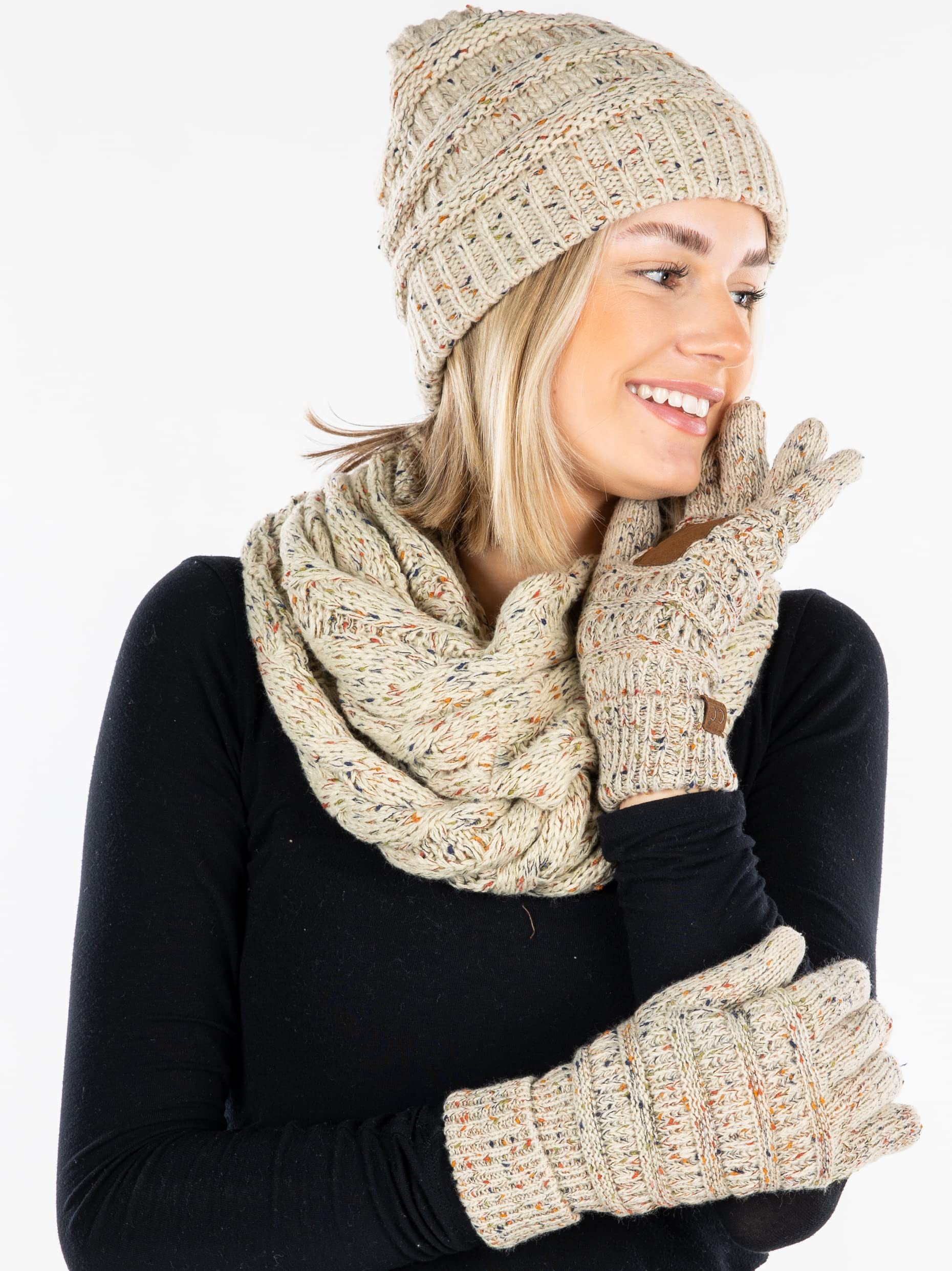 Funky hats and scarves shop