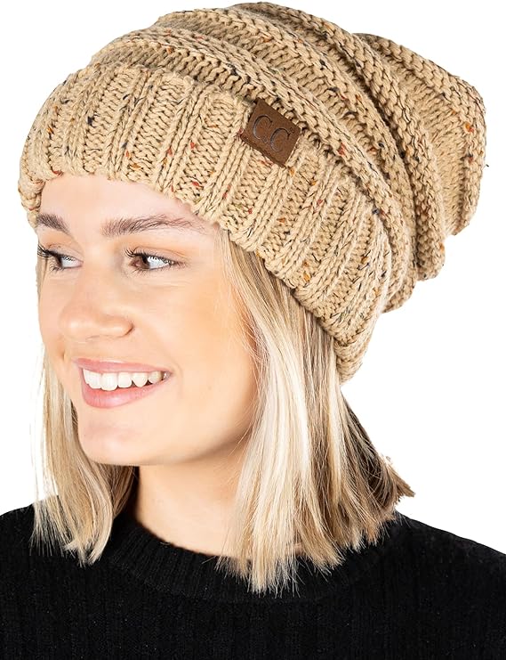 Confetti Oversized Slouchy Beanie by Funky Junque