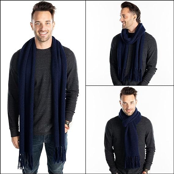 Waffle Knit Scarf by Funky Junque