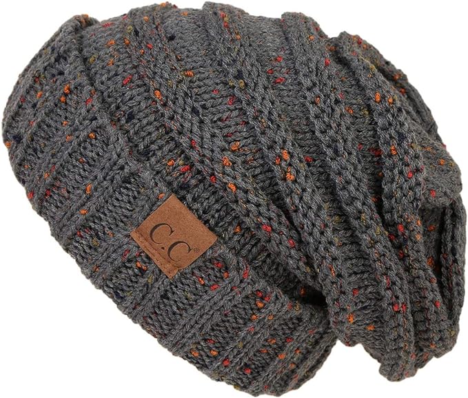 Confetti Oversized Slouchy Beanie by Funky Junque