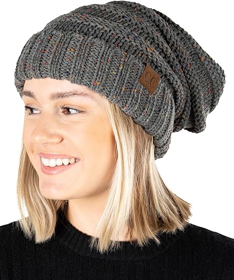 Confetti Oversized Slouchy Beanie by Funky Junque