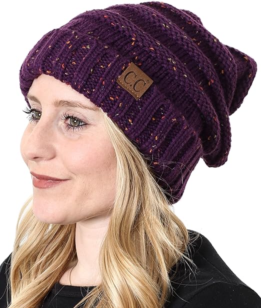 Confetti Oversized Slouchy Beanie by Funky Junque