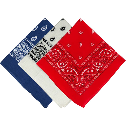Funky Junque Paisley Cotton Bandanas