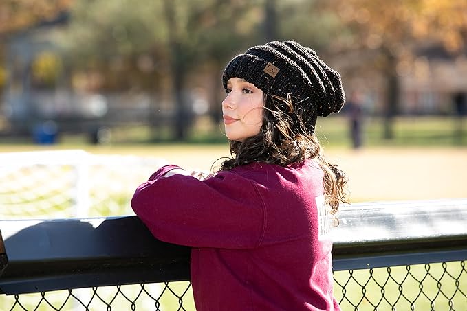 Confetti Oversized Slouchy Beanie by Funky Junque