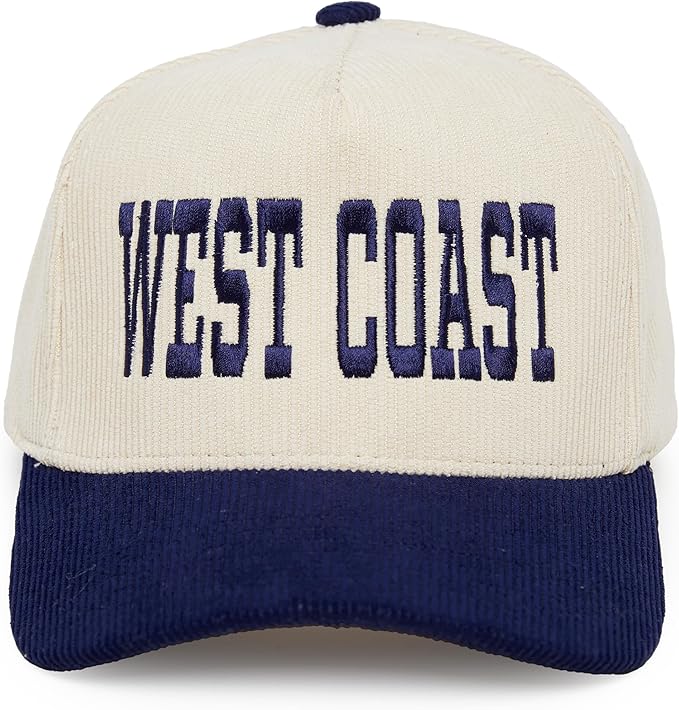Two Tone Vintage Corduroy Trucker Hats - Sayings