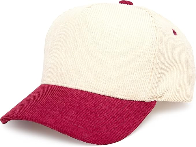 Two Tone Vintage Corduroy Trucker Hats - Blanks