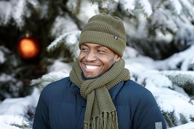 Waffle Knit Scarf by Funky Junque