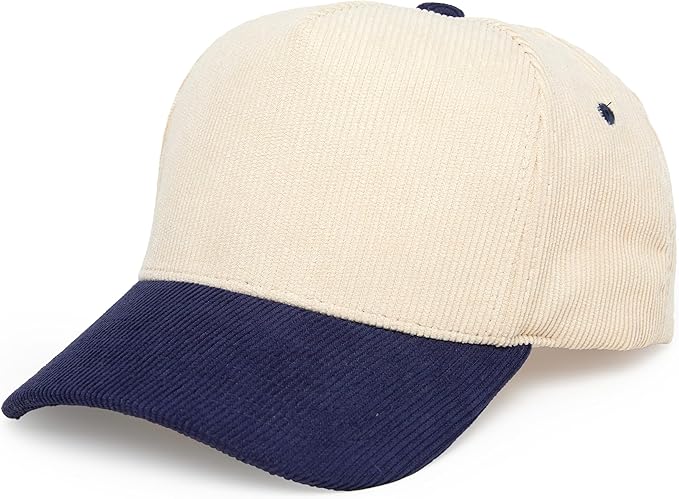 Two Tone Vintage Corduroy Trucker Hats - Blanks