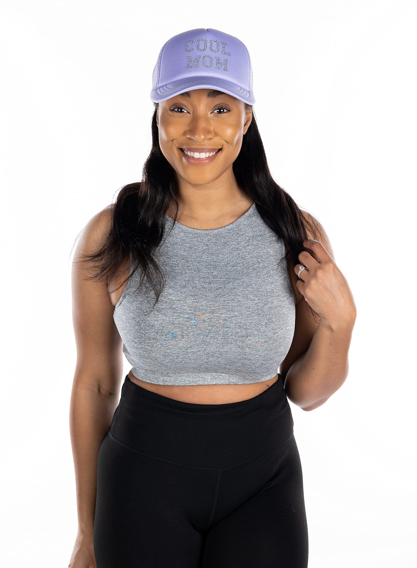 Cool Mom - Rhinestone Embellished Trucker Hats by Funky Junque
