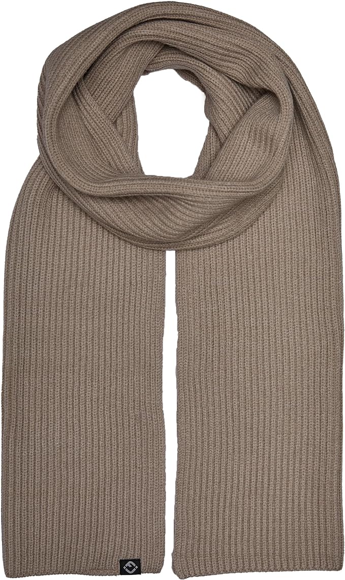 Ribbed Knit Buttery Soft Scarf by Funky Junque