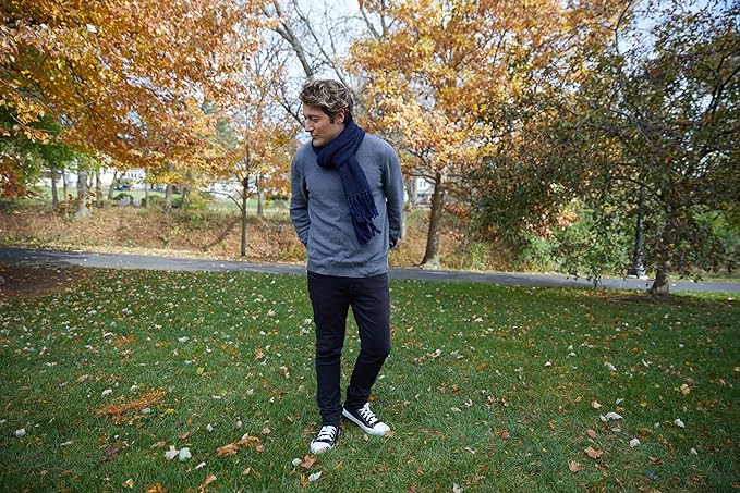 Waffle Knit Scarf by Funky Junque